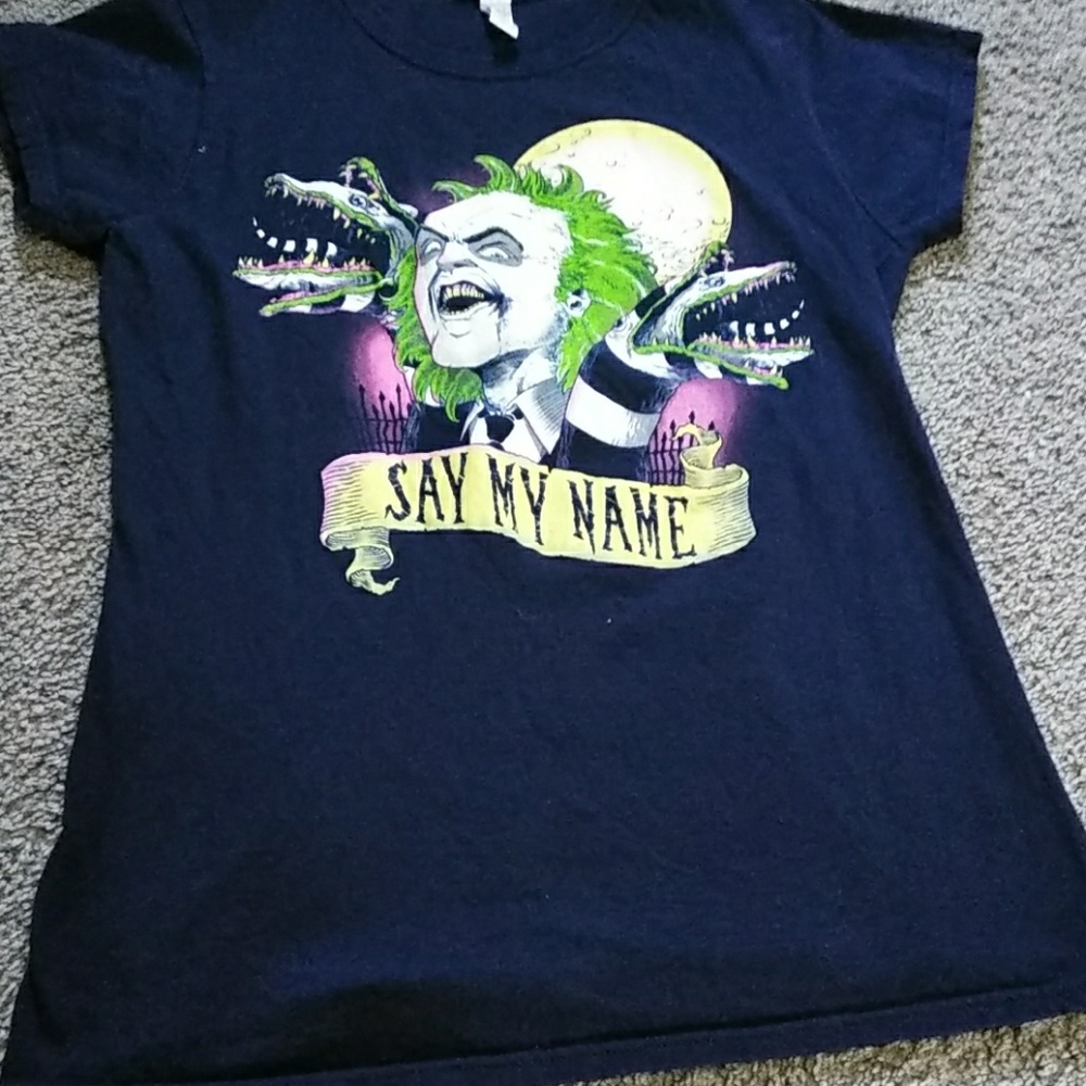 Horror block exclusive Beetlejuice shirt